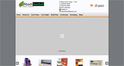 Desktop Screenshot of abadiherbal.com
